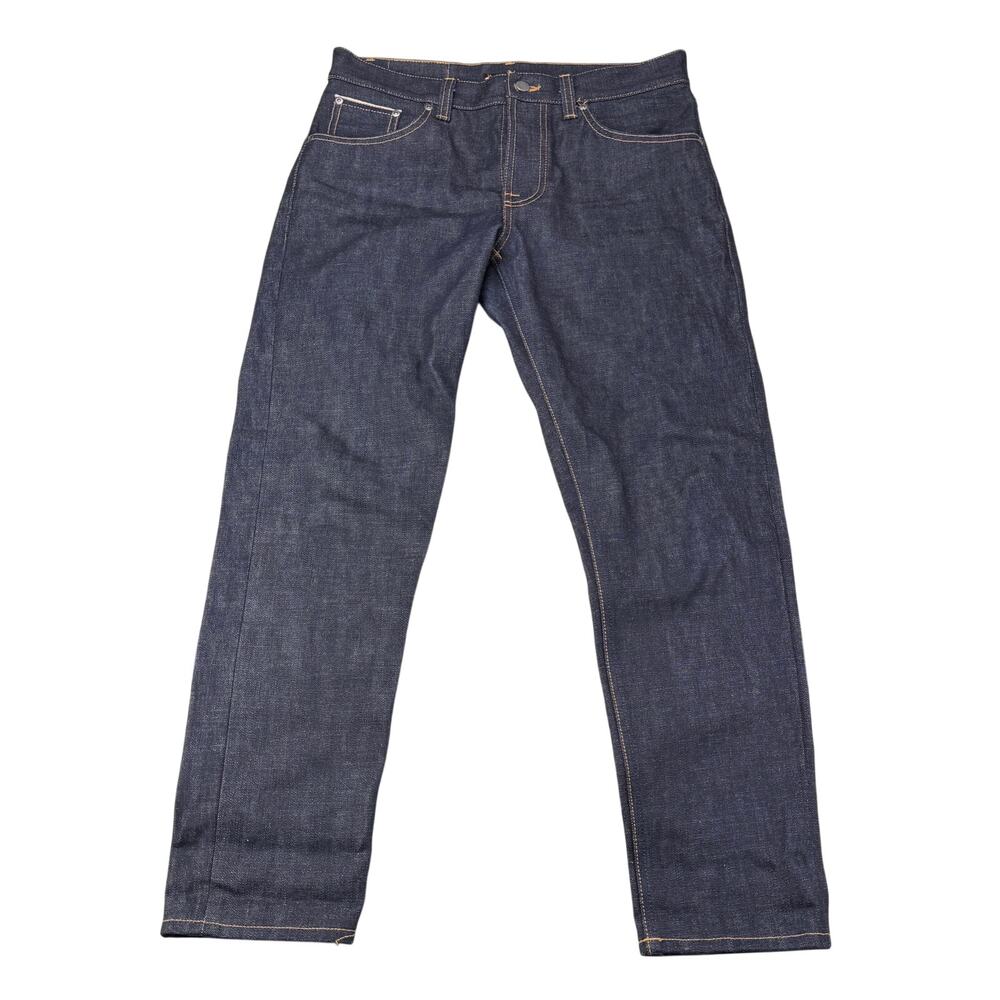 NUDIE JEANS Steady Eddie II Dry Ace Selvage Jean Men's Size 31 - Picture 7 of 15